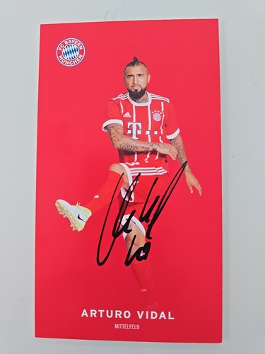 Arturo vidal autografo firmato - vidal,