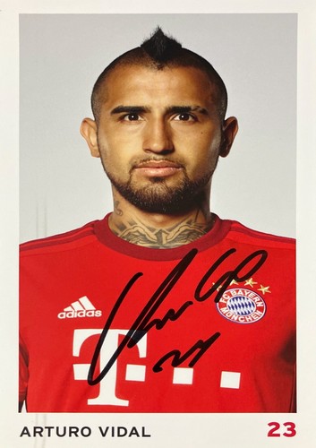 Autografo arturo vidal bayern - vidal,