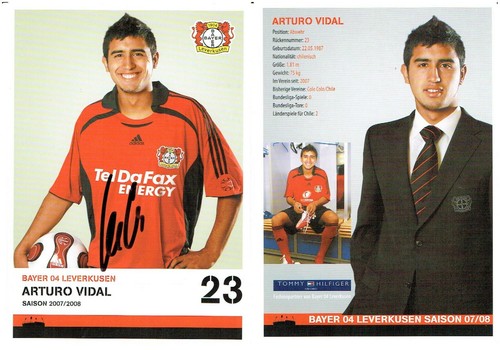 Cartolina arturo vidal 08 - cartolina,