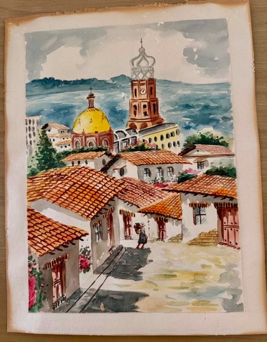 Quadro acquerello originale