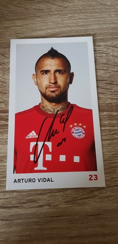 Arturo vidal autografo foto - arturo,