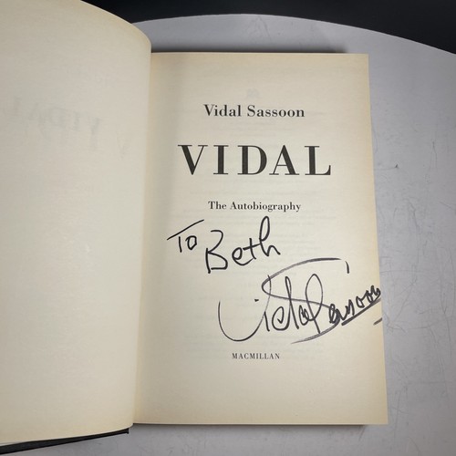 Vidal autobiography signed - signed, by